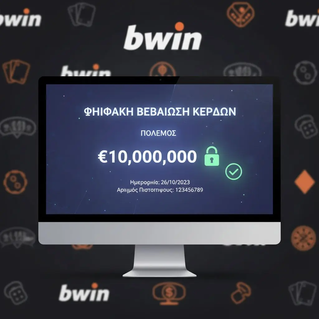 Ψηφιακή βεβαίωση κερδών από το Bwin με ασφάλεια και υποστήριξη