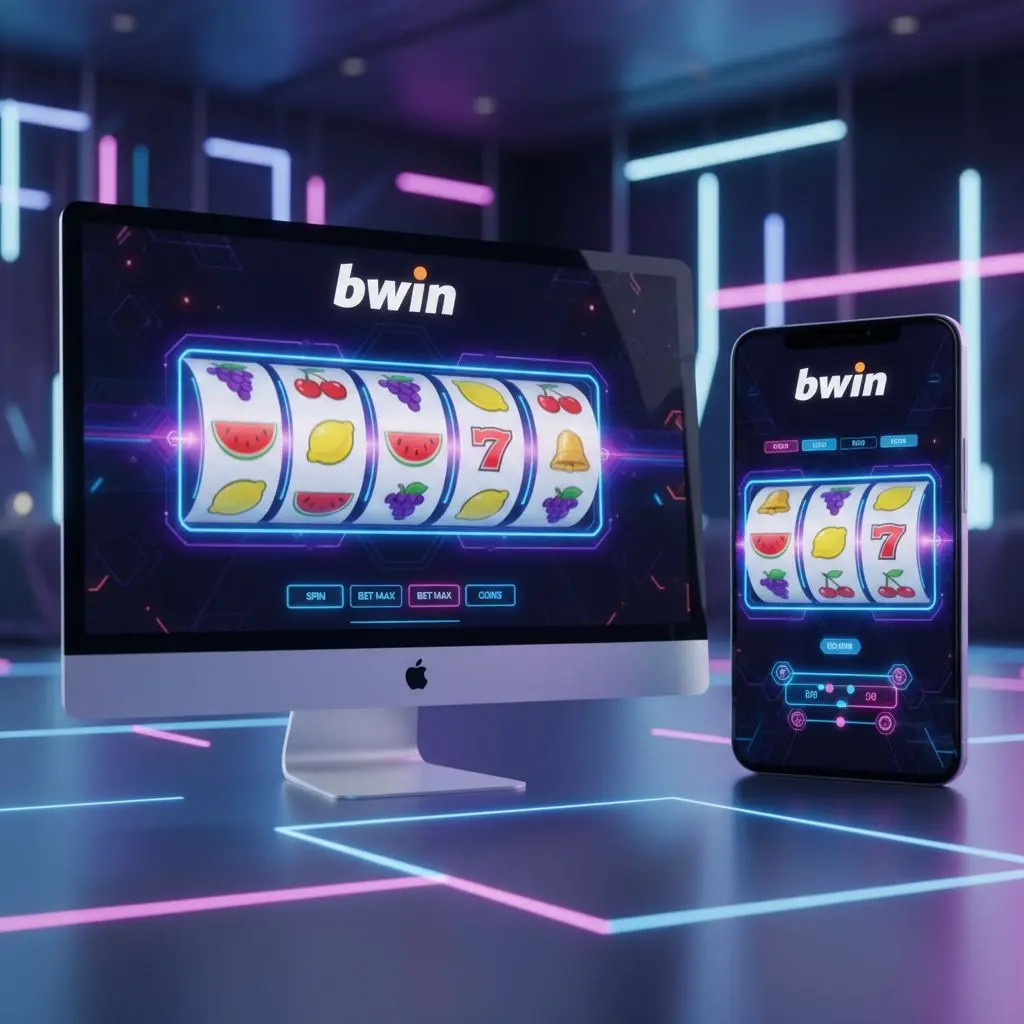 Κυλίνδροι slot περιστρέφονται σε περιβάλλον bwin casino online