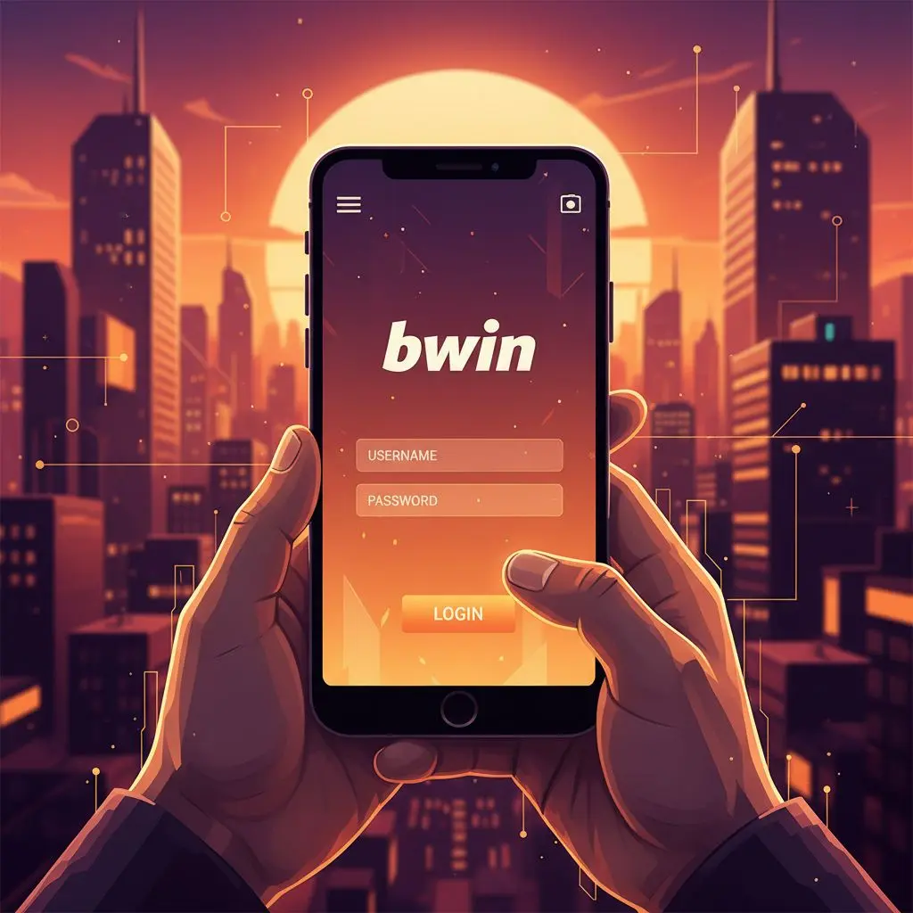 Σύνδεση στο bwin app σε smartphone